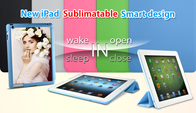New iPad Sublimatable Smart Case from BestSub