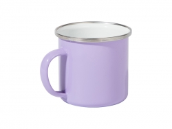 Sublimation 12oz/360ml Colored Enamel Mug (Lavender)