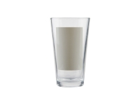 Sublimation 17oz Glass Mug w/ White Patch(6x9cm)