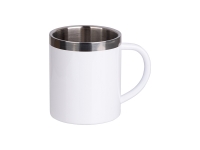 10oz/300ml Sublimation Stainless Steel Mug (White)