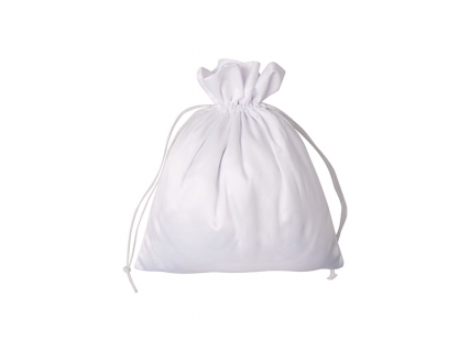 Sublimation White Satin Drawstring Bag(35*38cm)