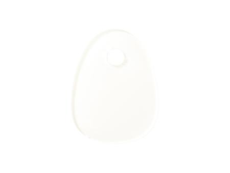 Sublimation Blanks Acrylic Name Tag (6*8*0.4cm,Egg Shape)