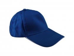 Sublimation Cotton Cap (Sapphire Blue)