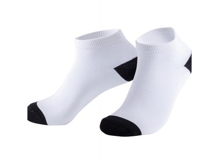 25cm Men Sublimation Blank Ankle Socks