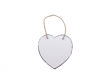 Sublimation Heart Shape Hanging Stone(20*20cm)