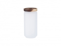Sublimation Blanks 950ml Glass Storage Jar w/ Wood Lid