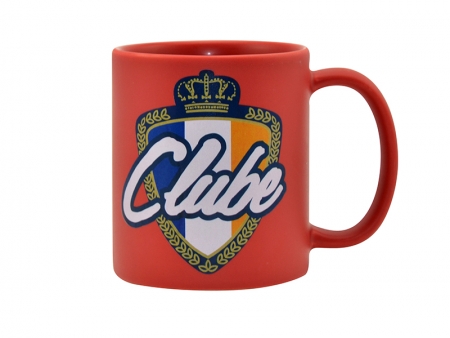11oz Full Color Mug (Frosted, Red)