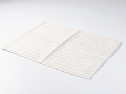Sublimation Blanks Linen Table Mat(35.5*50cm, Beige and Light Yellow Stripe)