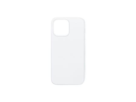 Sublimation Blanks iPhone 15 Plus Cover with insert (Rubber, White)
