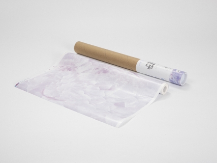 3D Sublimation Hydro Transfer Paper Roll(Purple Marble, 38*1220cm/ 15in x 40ft)