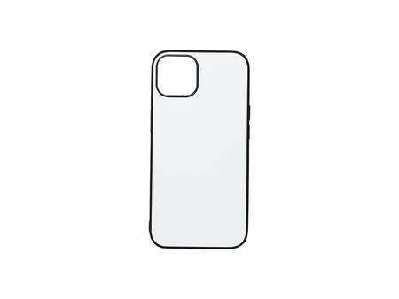 Sublimation Blanks iPhone 15 Cover with insert (Rubber, Black)