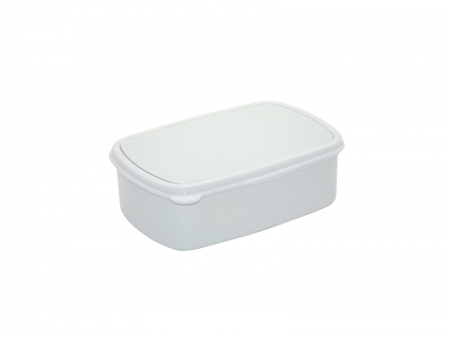 Sublimation Plastic Lunch Box (White)