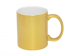 Sublimation 11oz Golden Sparkling Mug