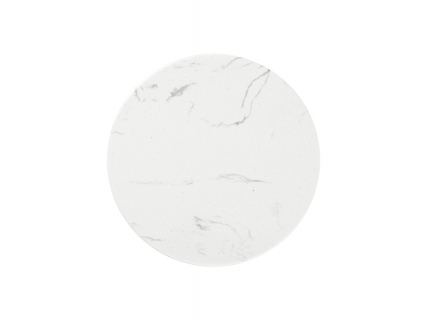 Sublimation Round Marble Texture Coaster w/ Cork (φ10cm/ 3.94&quot;)
