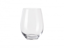 Sublimation Blanks 17oz/500ml Stemless Wine Glass(Clear)